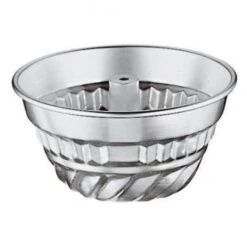 Stampo Budino Americano Con Tubo In Alluminio Ø22cm H12cm Paderno