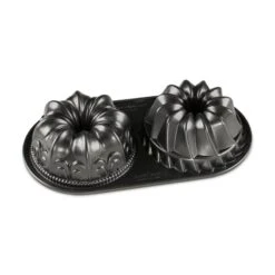 Stampo BUNDT DUET PAN 32x17cm H6,5cm 2 Impronte NW84024 Nordic Ware
