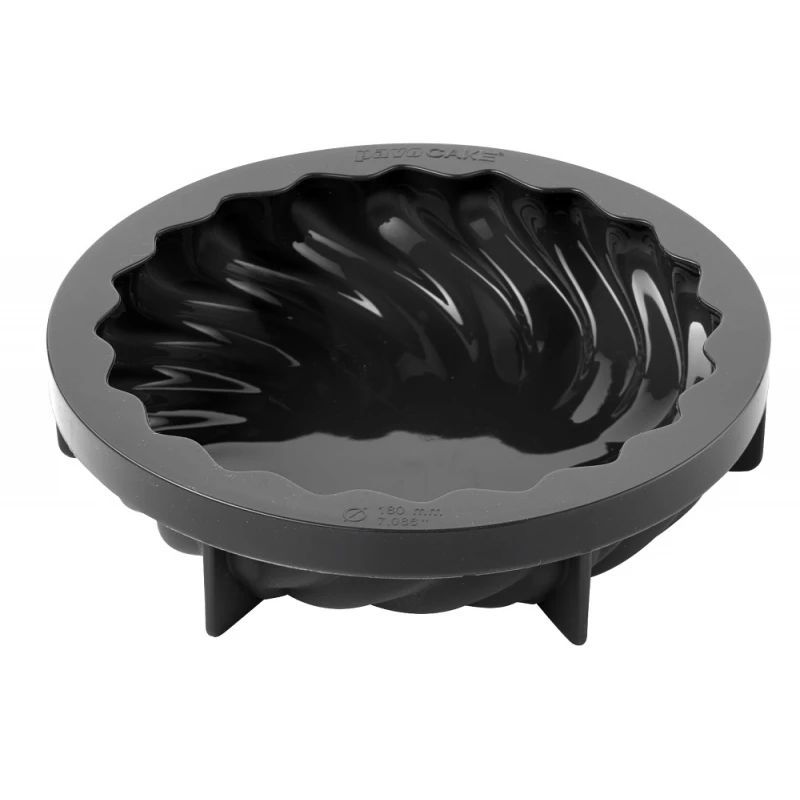 CALEIDON KE027 Stampo In Silicone Ø18cm H4,5cm 1000ml Pavocake Pavoni 2 CALEIDON KE027 Stampo In Silicone Ø18cm H4,5cm 1000ml Pavocake Pavoni - immagine 2