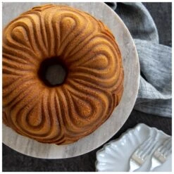 Stampo CHIFFON BUNDT PAN Ø24,3cm H9,1cm NW87477 Nordic Ware -Peroni Kitchen Negozio stampo chiffon bundt gold nordic ware 4