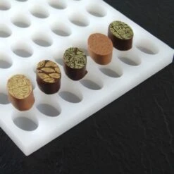 STAMPO CHOCOFLEX LS04 OVALI 3,2 CM - 49 IMPRONTE