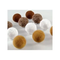 LOLLYPOP LS05 SFERE Stampo In Silicone 67 Impronte Ø2,5cm - 2 Pz Pavoni -Peroni Kitchen Negozio stampo chocoflex ls05 sfere 25 cm 67 impronte 2