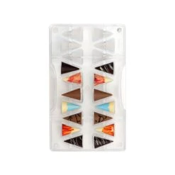 STAMPO CIOCCOLATINI CONI PICCOLI IN POLICARBONATO