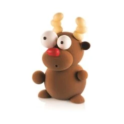 RUDOLF Stampo Termoformato Per Cioccolato Kit 5 Pz X 1 Renna Silikomart 17 RUDOLF Stampo Termoformato Per Cioccolato Kit 5 Pz X 1 Renna Silikomart -Peroni Kitchen Negozio stampo cioccolato kit rudolf 3d in plastica termoformata 8