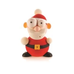 SANTA Stampo Termoformato Per Cioccolato Kit 6 Pz X 1 Babbo Natale Silikomart