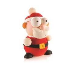 SANTA Stampo Termoformato Per Cioccolato Kit 6 Pz X 1 Babbo Natale Silikomart -Peroni Kitchen Negozio stampo cioccolato kit santa 3d in plastica termoformata 8