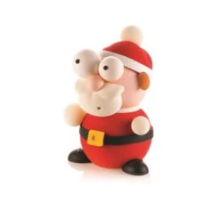SANTA Stampo Termoformato Per Cioccolato Kit 6 Pz X 1 Babbo Natale Silikomart -Peroni Kitchen Negozio stampo cioccolato kit santa 3d in plastica termoformata 9