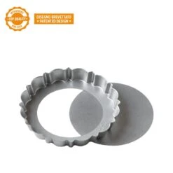 Stampo Crostata Rotonda In Metallo Antiaderente Ø20cm H3cm Fondo Mobile Design Tart Decora -Peroni Kitchen Negozio stampo crostata rotonda in metallo antiaderente 20cm h3cm fondo mobile design tart decora 2