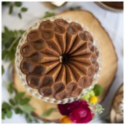 Stampo CROWN BUNDT Ø26,4cm H10,4cm NW91777 Nordic Ware -Peroni Kitchen Negozio stampo crown bundt nordic ware 2