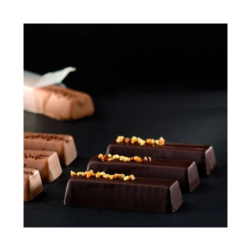 DELICIOUS SNACK DS01 Stampo In Silicone 15 Impronte 9x3cm H1,9cm Pavoni 1 DELICIOUS SNACK DS01 Stampo In Silicone 15 Impronte 9x3cm H1,9cm Pavoni