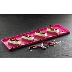 GEL05m MINI CHIC Stampo Gelato In Silicone 4 Impronte 7x3,3cm H2,2cm + 50 Stecche Silikomart -Peroni Kitchen Negozio stampo easy cream mini chic 2