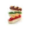 ECLAIR 140 Stampo In Silicone 6 Impronte 12,9x4cm H3,5cm + Cutter Silikomart