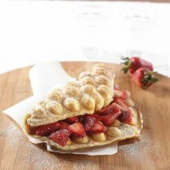 Piastra WAFFLE PUFF PAN NW01890 Nordic Ware -Peroni Kitchen Negozio stampo egg waffle 2