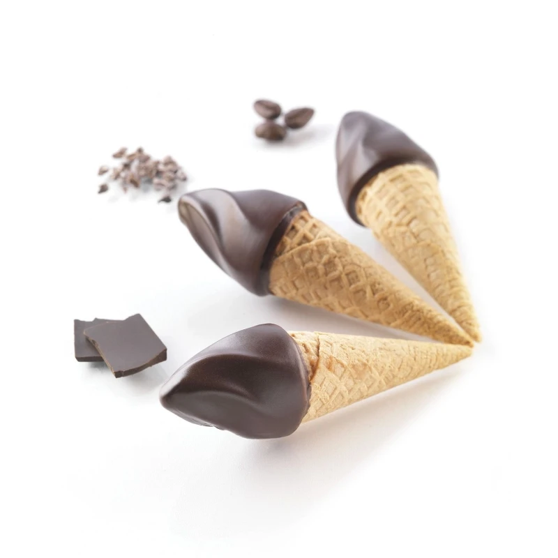 FIAMMA Stampo Gelato In Silicone 26 Impronte Ø3cm H3,5cm + Vassoio Silikomart 1 FIAMMA Stampo Gelato In Silicone 26 Impronte Ø3cm H3,5cm + Vassoio Silikomart