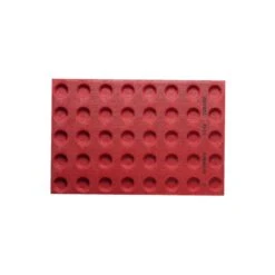 FORMASIL 60x40 FF01 Stampo In Silicone Microforato 40 Impronte Ø4,8cm H1,6cm Pavoni -Peroni Kitchen Negozio stampo formasil ff01 forme tonde 60x40 40 impronte 1