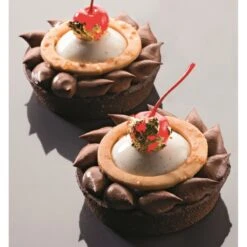 FORMASIL FF09 Stampo In Silicone Microforato 15 Impronte Ø8cm H2cm Pavoni