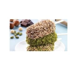 GEL01 CLASSIC Stampo Gelato In Silicone 2 Impronte 9,3x4,8cm H2,5cm - 2 Pz + 50 Stecche Silikomart