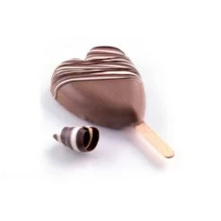 GEL03m MINI HEART IC Stampo Gelato In Silicone 6 Impronte 5,5x6,8cm H1,8cm - 2 Pz + 100 Stecche + 2 Vassoi Silikomart -Peroni Kitchen Negozio stampo gelato mini heart ic 2