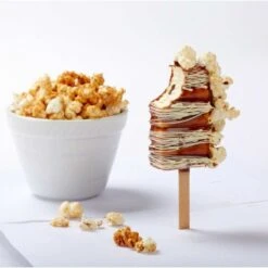 POCKET MARACAIBO PL07 Stampo Gelato In Silicone 4 Impronte 3,7x6,5cm + 50 Stecchi Pavogel Pavoni