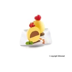 Mul3D 58 Stampo Gelato In Silicone 5 Impronte Ø5,8cm + Vassoio Silikomart -Peroni Kitchen Negozio stampo gelato professional sfere 58 8