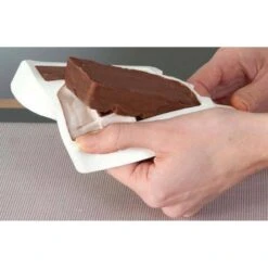 GEL02 CHOCO STICK Stampo Gelato In Silicone 2 Impronte 9,2x4,8cm H2,4cm - 2 Pz + 50 Stecche Silikomart -Peroni Kitchen Negozio stampo gelato set gel02 chocostick 2 impronte 4