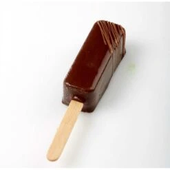 LINEAR SNACK PL10 Stampo Gelato In Silicone 5 Impronte 2x6cm + 50 Stecchi Pavogel Pavoni