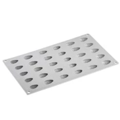 ALMOND GG013 Stampo In Silicone 30 Impronte 3,4x2,1cm H1,1cm Gourmand Pavoni -Peroni Kitchen Negozio stampo gourmand almond 30 impronte gg013 2