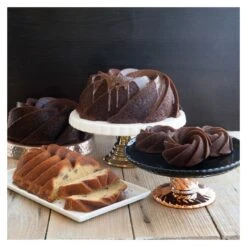 Stampo HERITAGE BUNDT PAN Ø25,4cm H9,1cm NW80677 Nordic Ware -Peroni Kitchen Negozio stampo heritage bundt gold 4