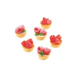 AIRPLUS 16 ROUND 40x30 Stampo In Silicone Microforato 20 Impronte Ø5cm H1,6cm Silikomart -Peroni Kitchen Negozio stampo in silicone microforato 30x40 airplus 16 round 20 impronte silikomart 3