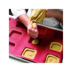 FORMASIL 60x40 FF05 Stampo In Silicone Microforato 8 Impronte 12x12cm H3cm Pavoni -Peroni Kitchen Negozio stampo in silicone microforato formasil 60x40 ff05 quadrato 12cm 8 impronte pavoni 2