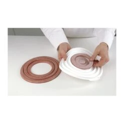 INSERT DECOR ROUND Stampo In Silicone Ø4/26cm H1cm Silikomart -Peroni Kitchen Negozio stampo insert tondo professional 3