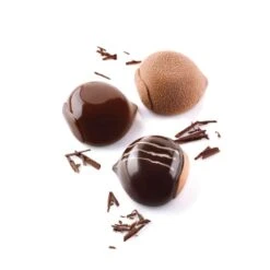 MARRON GLACE 110 Stampo In Silicone 6 Impronte 7,2x7,4cm H4cm Silikomart