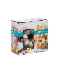 Stampo MINI GAIA In Alluminio Pressofuso Ø10cm H5cm Decora -Peroni Kitchen Negozio stampo mini gaia 10 x 5 h cm in alluminio pressofuso 2