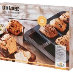 Stampo Mini Plumcake Antiaderente 8 Impronte 9x6cm Birkmann -Peroni Kitchen Negozio stampo mini plumcake antiaderente 8 impronte 9x6cm birkmann 2