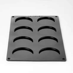 KIT MONO MACARON PX3228 Stampo In Silicone 8 Impronte Ø7cm H3,5cm 110ml Pavoflex Pavoni -Peroni Kitchen Negozio stampo mono macaron px3228 pavoni italia 5