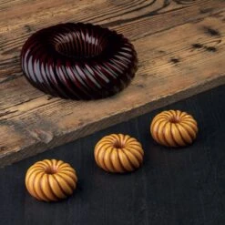 CYCLONE KE062 Stampo In Silicone Ø18cm H5,7cm 1036ml Pavocake Pavoni -Peroni Kitchen Negozio stampo pavocake cyclone ke062 3