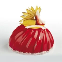 KE010 Stampo In Silicone Ø18cm H9cm 1440ml Pavocake Pavoni