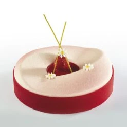 KE003 Stampo In Silicone Ø18cm H6cm 1150ml Pavocake Pavoni