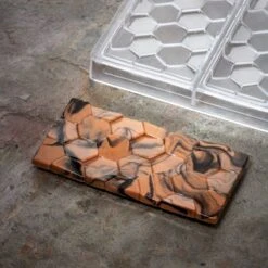 PAVE' PC5006 Stampo In Policarbonato Tavoletta Di Cioccolato 3x100gr Pavoni