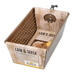 Stampo Per Pane Microforato Antiaderente 20x9cm H7,5cm Birkmann -Peroni Kitchen Negozio stampo plumcake 20cm microforato 4