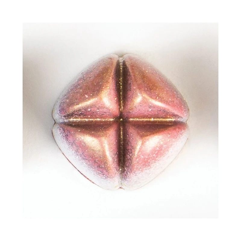 BONBONS PC65 Stampo In Policarbonato Pralina Di Cioccolato 21 Impronte 2,8x2,8cm H1,8cm Pavoni 2 BONBONS PC65 Stampo In Policarbonato Pralina Di Cioccolato 21 Impronte 2,8x2,8cm H1,8cm Pavoni - immagine 2