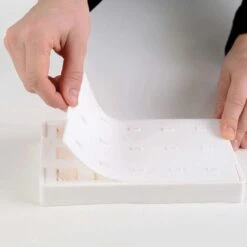 MINI KUBE01 Stampo Gelato In Silicone 15 Impronte 2x2cm H2cm - 2 Pz + 50 Stecche E Vassoio Silikomart -Peroni Kitchen Negozio stampo professional mini kube 11