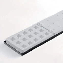 MINI KUBE01 Stampo Gelato In Silicone 15 Impronte 2x2cm H2cm - 2 Pz + 50 Stecche E Vassoio Silikomart -Peroni Kitchen Negozio stampo professional mini kube 4