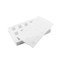 MINI KUBE01 Stampo Gelato In Silicone 15 Impronte 2x2cm H2cm - 2 Pz + 50 Stecche E Vassoio Silikomart -Peroni Kitchen Negozio stampo professional mini kube 6