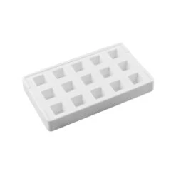 MINI KUBE01 Stampo Gelato In Silicone 15 Impronte 2x2cm H2cm - 2 Pz + 50 Stecche E Vassoio Silikomart -Peroni Kitchen Negozio stampo professional mini kube 7