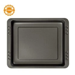 Stampo Rettangolare Basso 28,5x23cm H4cm Antiaderente Bake&Cook Line Decora -Peroni Kitchen Negozio stampo rettangolare basso 285x23cm h4cm antiaderente bakecook line decora 2