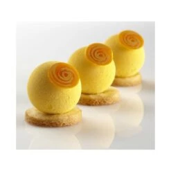 SPHERE AF003 Stampo In Silicone 18 Impronte Ø3,5cm 22,5ml Pavoduo Pavoni -Peroni Kitchen Negozio stampo semisfere 35 mm 3
