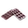 DINO SCG16 Stampo In Silicone 12 Cioccolatini 4x3,3cm H1,6cm Silikomart