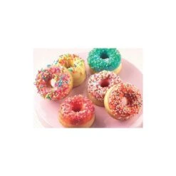 SF171 MINI DONUTS Stampo In Silicone 15 Impronte Ø4,5cm H1,8cm Silikomart