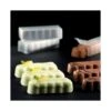 DELICIOUS SNACK DS02 Stampo In Silicone 15 Impronte 9x3cm H1,9cm Pavoni